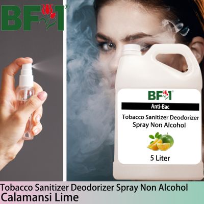 (ABTSD1) lime - Calamansi Lime Anti-Bac Tobacco Sanitizer Deodorizer Spray - Non Alcohol - 5L (ABTSD1) lime - Calamansi Lime Anti-Bac Tobacco Sanitizer Deodorizer Spray - Non Alcohol - 5L