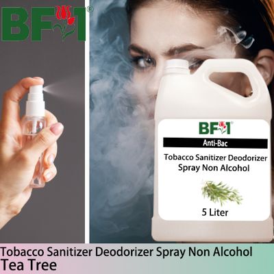 (ABTSD1) Tea Tree Anti-Bac Tobacco Sanitizer Deodorizer Spray - Non Alcohol - 5L (ABTSD1) Tea Tree Anti-Bac Tobacco Sanitizer Deodorizer Spray - Non Alcohol - 5L