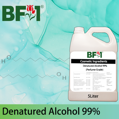 Alcohol - Denatured Alcohol 99% ( Perfume Grade ) - 5L Alcohol - Denatured Alcohol 99% ( Perfume Grade ) - 5L