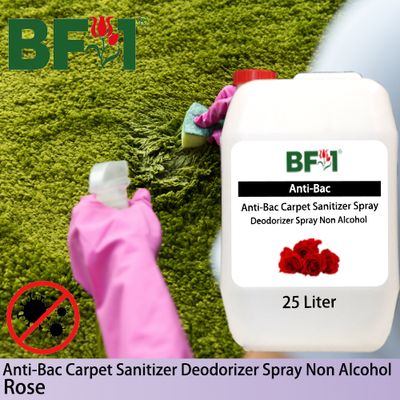 Carpet Sanitizer Deodorizer Spray - Rose - 25L