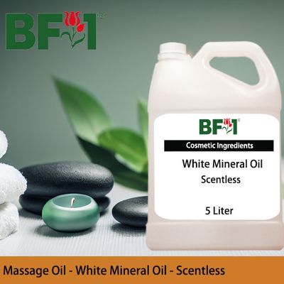 CI - Massage Oil - White Mineral Oil - Scentless 5000ml CI - Massage Oil - White Mineral Oil - Scentless 5000ml