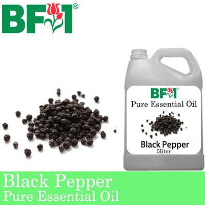 Pure Essential Oil (EO) - Pepper - Black Pepper Essential Oil - 5L