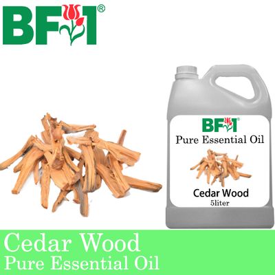 Pure Essential Oil (EO) - Cedar Wood Essential Oil - 5L