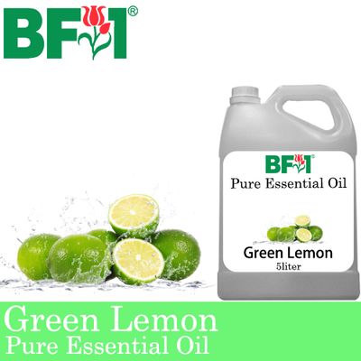 Pure Essential Oil (EO) - Lemon - Green Lemon Essential Oil - 5L