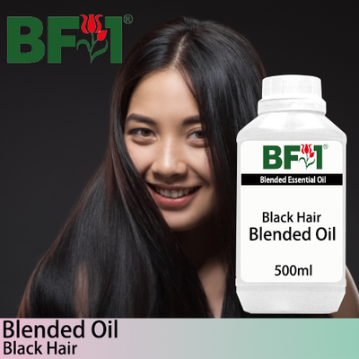 Blended Essential Oil (BO) - Black Hair Essential Oil -500ml Blended Essential Oil (BO) - Black Hair Essential Oil -500ml