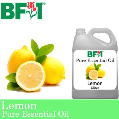Pure Essential Oil (EO) - Lemon - Yellow Lemon Essential Oil - 5L
