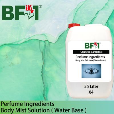 Perfume Ingredients - Body Mist Solution ( Water Base ) - 100L