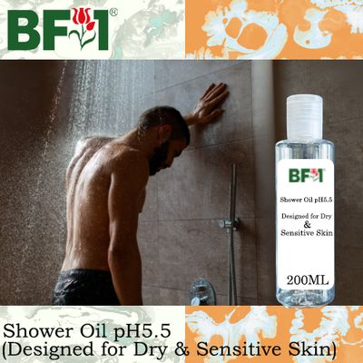 Shower Oil pH5 - 5.5 (Designed for Dry &amp; Sensitive Skin)