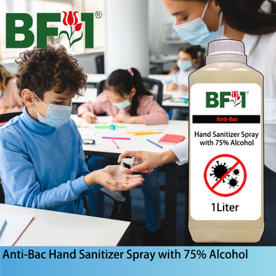 Anti-Bac Hand Sanitizer Spray with 75% Alcohol (ABHSS) - Plain - 1L Anti-Bac Hand Sanitizer Spray with 75% Alcohol (ABHSS) - Plain - 1L