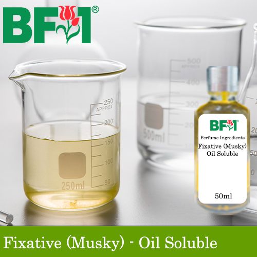 Perfume Ingredients - Fixative (Musky) - Oil Soluble, Fixative (Musky) - Oil Soluble: 50ml