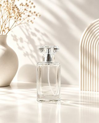 35ml Perfume Bottle Silver Cap