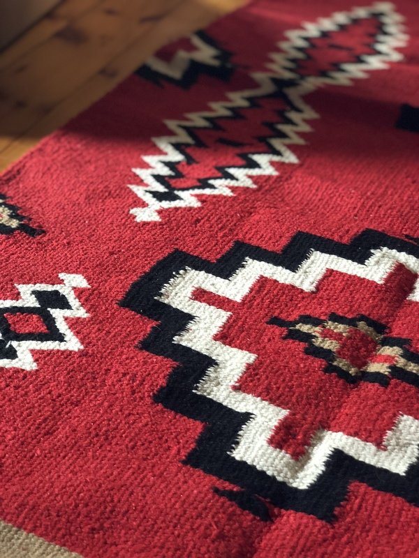 Hand-Woven Zapotec Rug