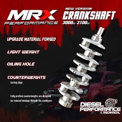 MRX 4JJ1 Crankshaft - suit 3.1 Builds