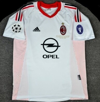 Maglia AC Milan Away 2002/2003 Final Champions League