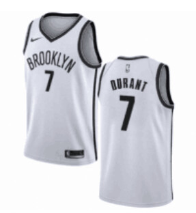 Canotta Brooklyn Nets white Durant #7