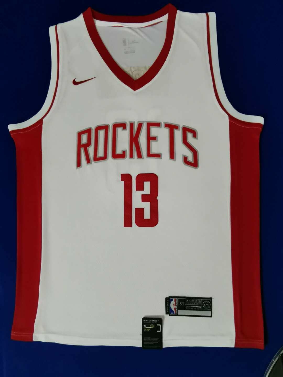 Canotta Rockets white Harden #13