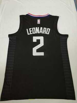 Canotta Clippers black Leonard #2
