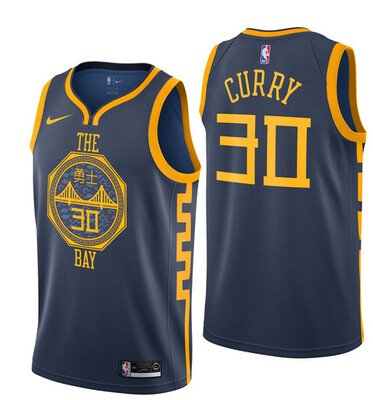 Canotta Golden State Blue Curry #30