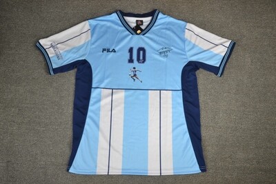 Maglia Argentina Home 2001 Special Maradona