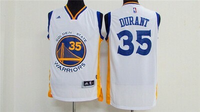 Canotta Golden State white Durant #35