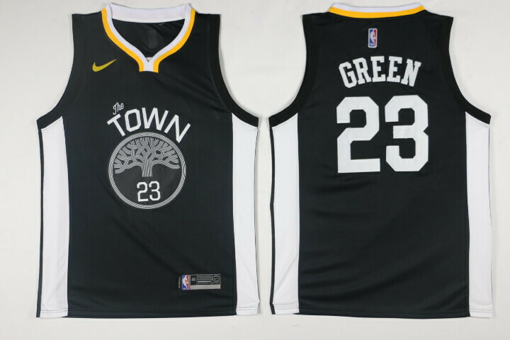Canotta Golden State Black Green #23