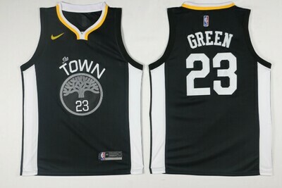 Canotta Golden State Black Green #23