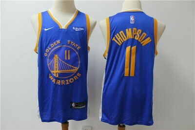 Canotta Golden State Blu Thompson #11