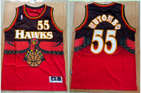 Canotta Hawks Mutombo #55