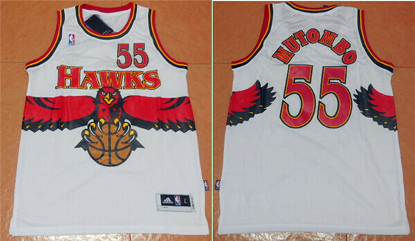 Canotta Hawks Mutombo #55