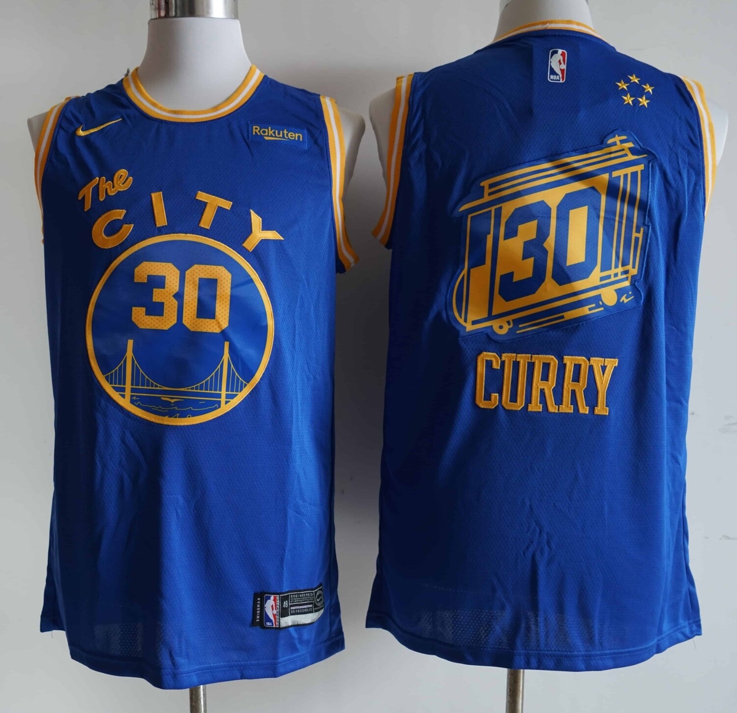 Canotta Golden State Blu Curry #30 20/21
