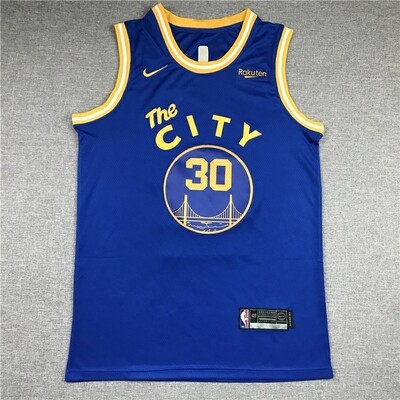 Canotta Golden State Blu Curry #30