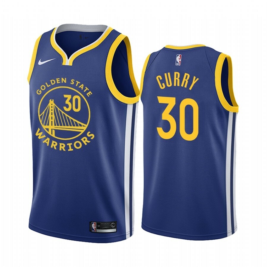 Canotta Golden State Blu Curry #30