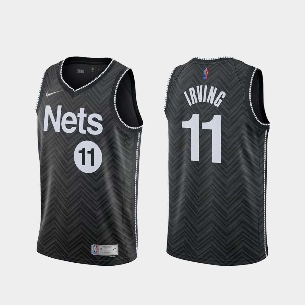 Canotta Brooklyn Nets Black Irving #11 2021