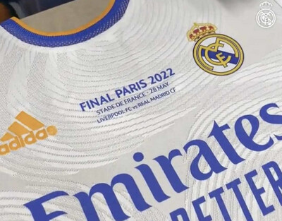 Maglia Real Madrid final version Home 2021/2022