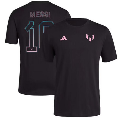 T Shirt Inter De Miami Messi black