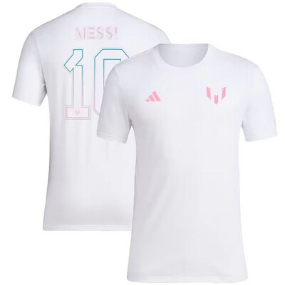 T Shirt Inter De Miami Messi White