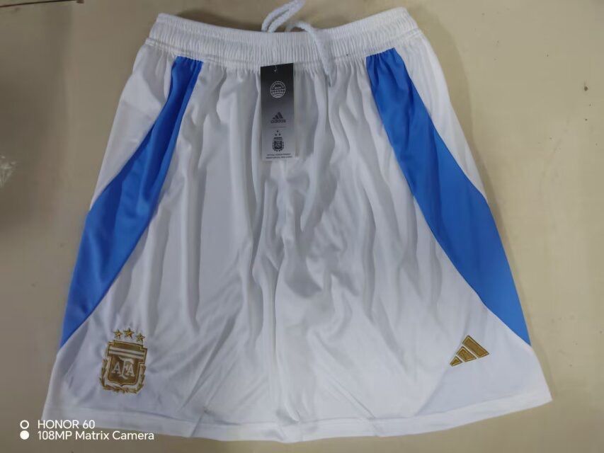 Pantaloncini Argentina Home White 24/25
