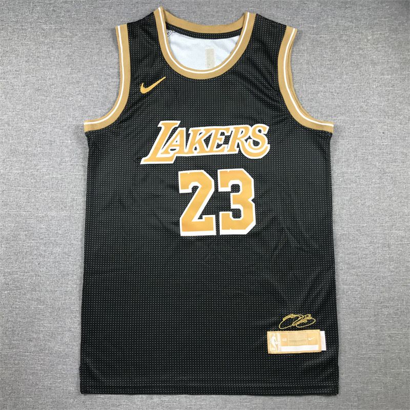 Canotta Lakers Black James #23 2024/2025