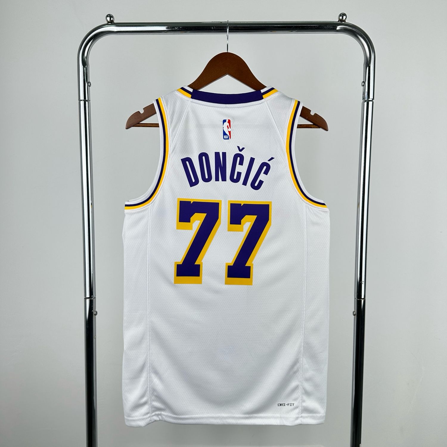 Canotta Lakers Doncic away #77 2025