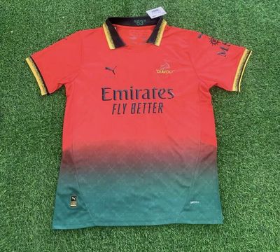 Maglia AC Milan 4th Off White red special