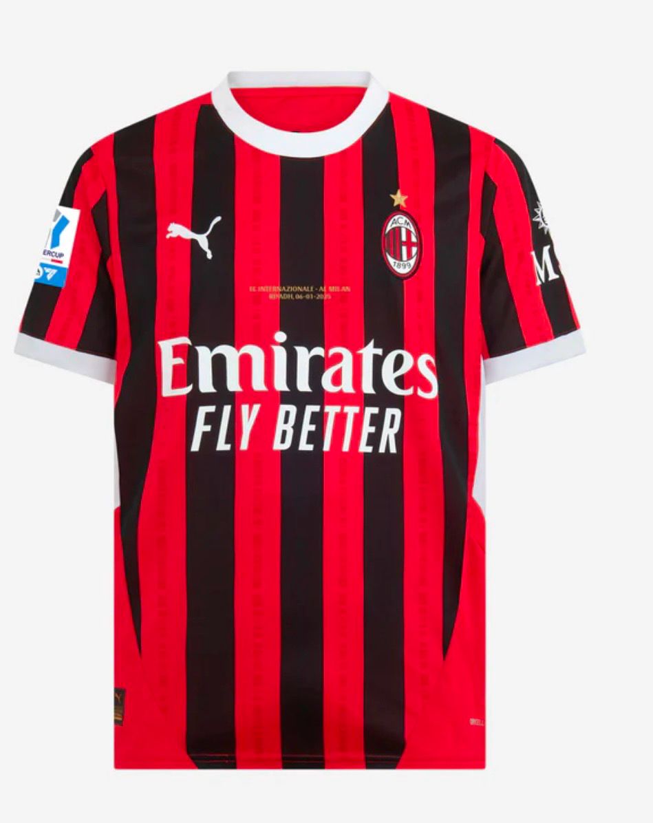Maglia AC Milan final supercup 24/25