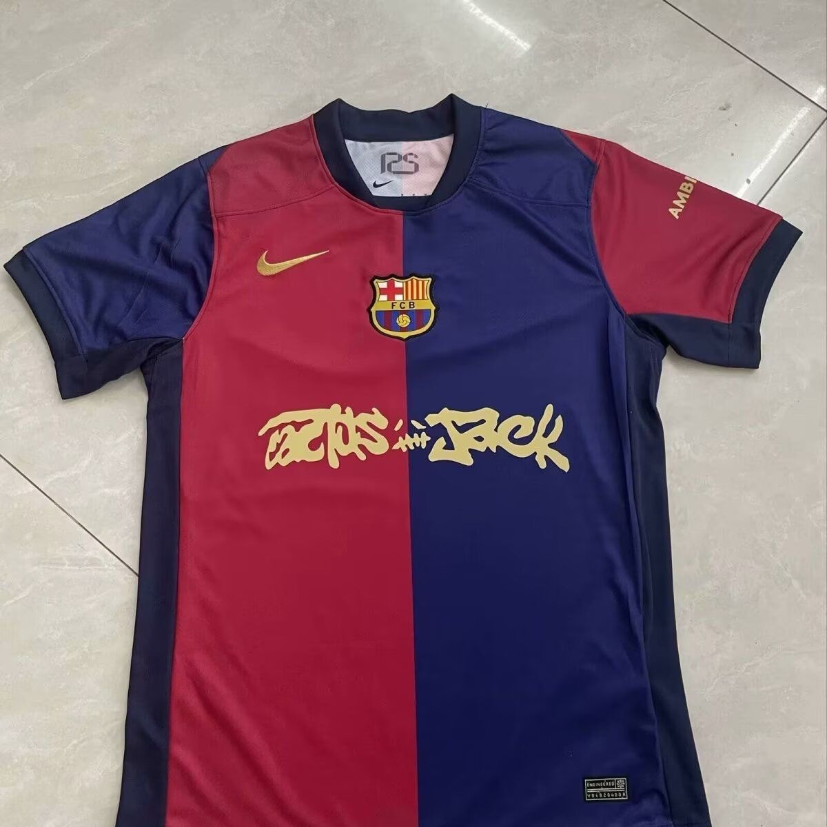 Maglia Barcellona SPECIAL Travis Scott 2025 Home