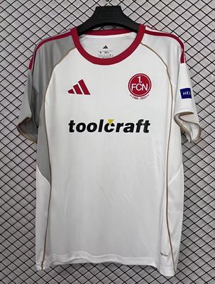 Maglia Norimberga Away White 2025/2026