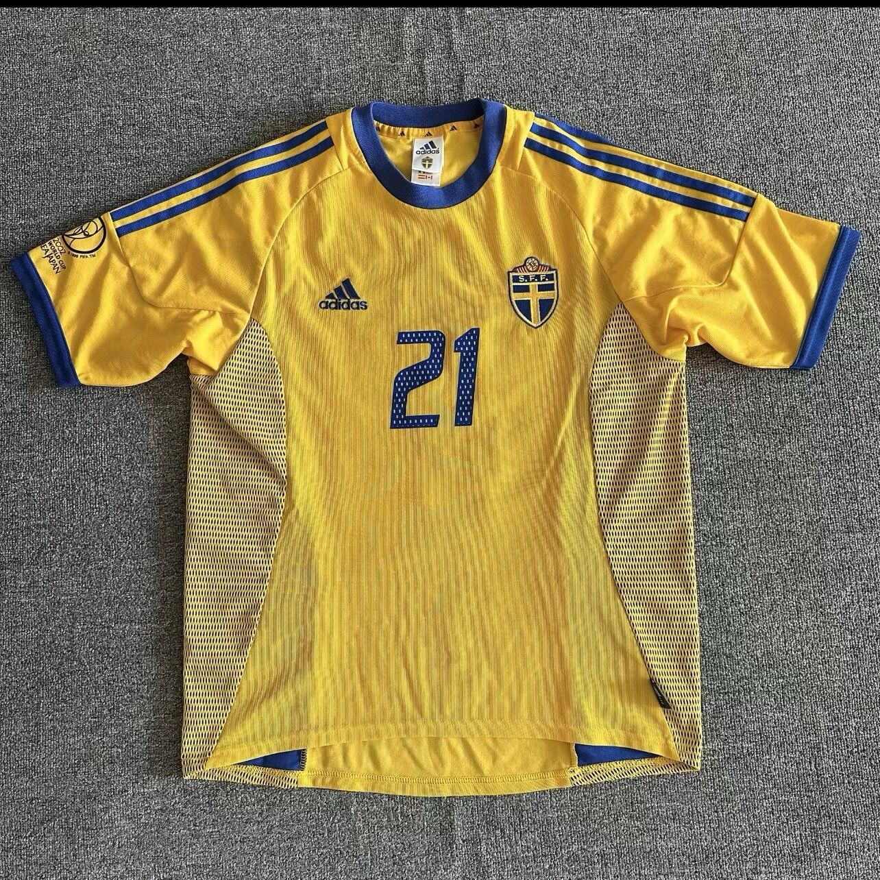 Maglia Svezia Home 2002