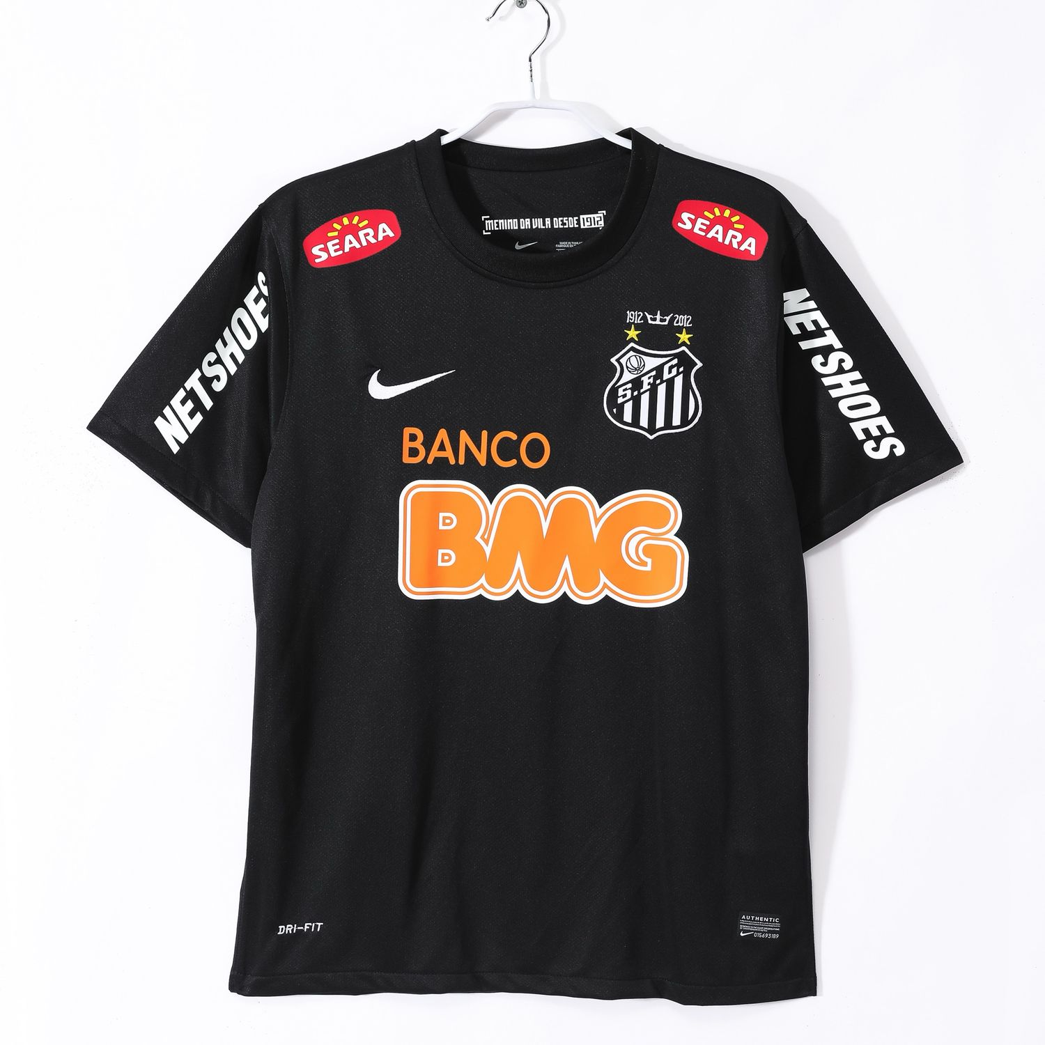 Maglia Santos Black Neymar JR 2013