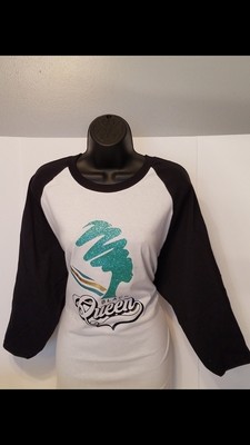 BLACK QUEEN/AFRICAN QUEEN RAGLAN TEE