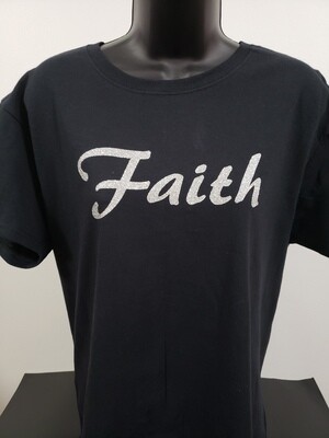 GLITTERY FAITH TEE