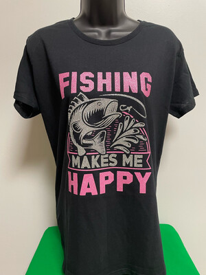 FISHING MAKES ME HAPPY