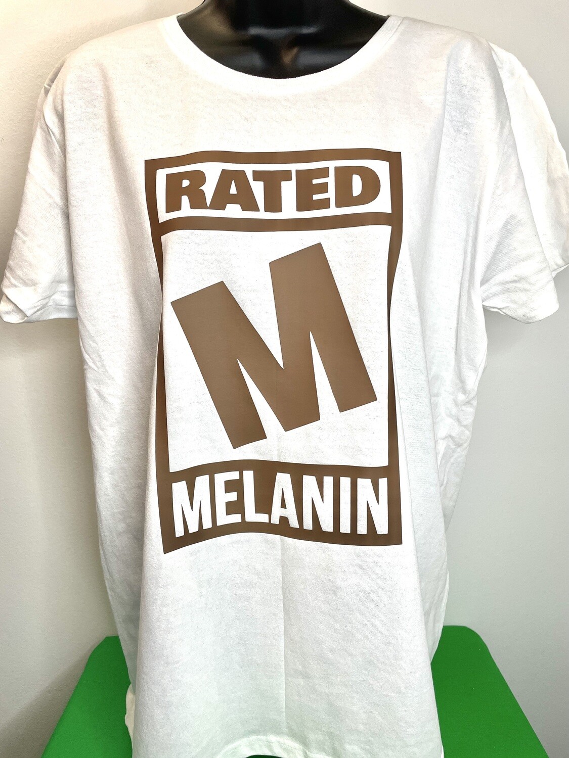 RATED &quot;M&quot; FOR MELANIN TEE