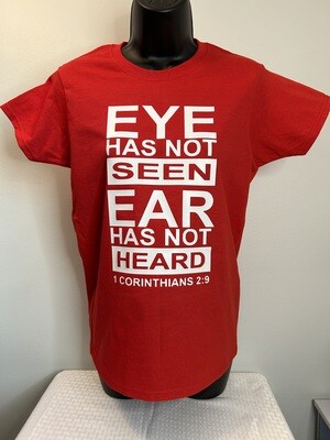 EYE HAS NOT SEEN... Christian T-Shirt